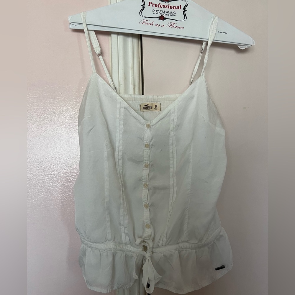 Hollister Co. Women’s Tank Top - White